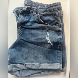 Universal Thread denim shorts distressed